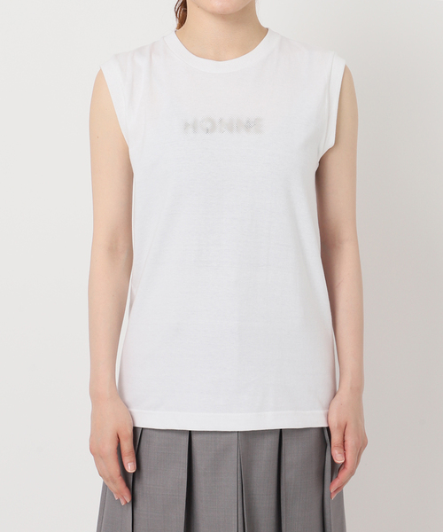 Charles Chaton(シャルルシャトン)の「HONNE タンクトップ(タンクトップ・レディース・ブラック/ホワイト・FREE)」の10枚目の写真