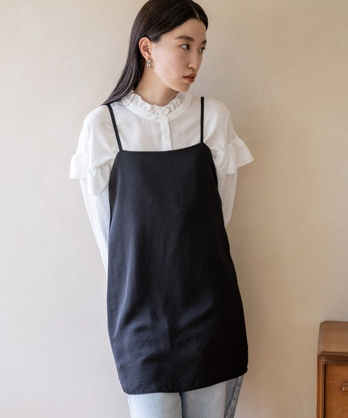 LOWRYS FARM（ローリーズファーム）の「フリルブラウスロングスリーブ  909539（シャツ/ブラウス・レディース・ブラック/ホワイト/ブルー・FREE）」の17枚目の写真