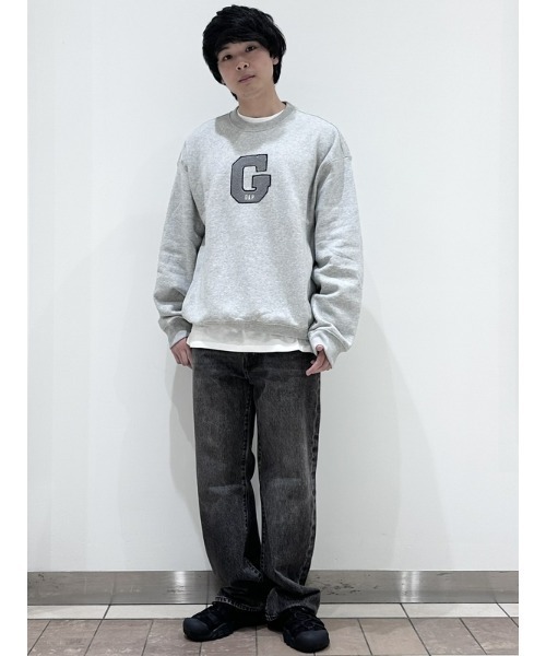 GAP(ギャップ)の「GAPロゴ スウェット・トレーナー(ユニセックス)(スウェット・メンズ・ライトグレー/ブラック・M/S/XS/XL/L)」の17枚目の写真