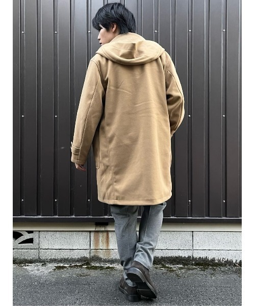 BACK NUMBER（バックナンバー）の「【BACK NUMBER】【エクストラサーモ】ダッフルコート（ダッフルコート・メンズ・ベージュ/ネイビー・M/L/XL）」の19枚目の写真