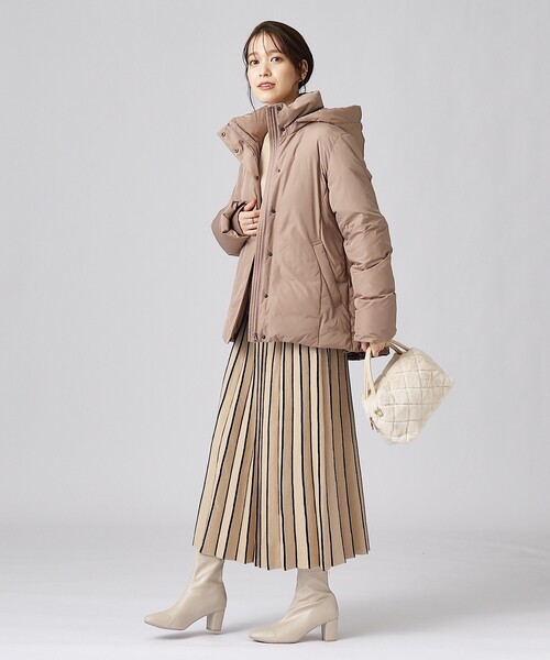 DRESKIP(ドレスキップ)の「◆【セットアップ可/洗える】上品でフェミニンな ニットスカート【ここちイージー】(スカート・レディース・ベージュ系その他2/ブルー/ブラック系2/ブラック/ブラック系5・02/03/04)」の7枚目の写真