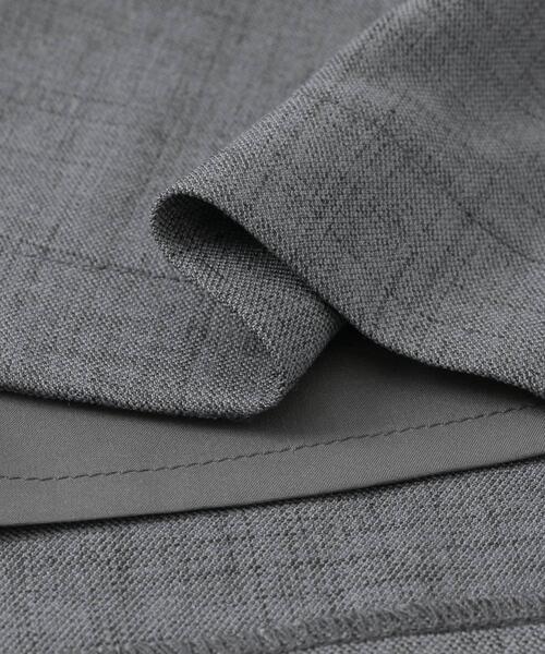 HEYUMM（ヘユム）の「ボタンディテールスカート（スカート・レディース・グレー/ライトベージュ/ブラック・MEDIUM/SMALL）」の5枚目の写真