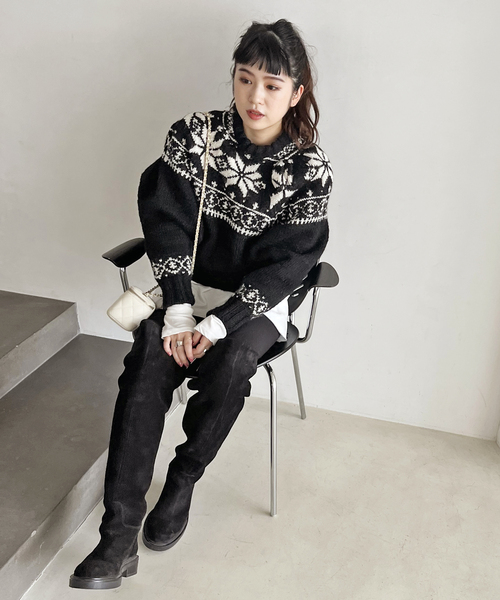 セール】【pillings/ピリングス】別注ブラックノルディックショート