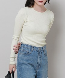 3.3 Field Trip  | 3.3 Field Trip／スリムフィットロングスリーブ  2978692(Tシャツ/カットソー)