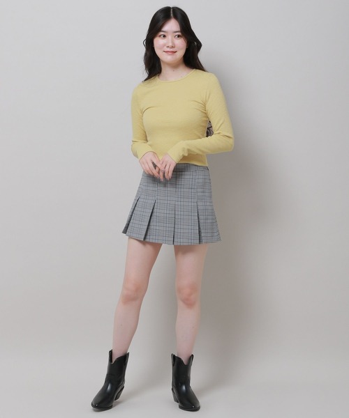 3.3 Field Trip （3.3フィールドトリップ）の「3.3 Field Trip／スリムフィットロングスリーブ  2978692（Tシャツ/カットソー・レディース・アイボリー/グリーン/イエロー/ブラック・FREE）」の16枚目の写真