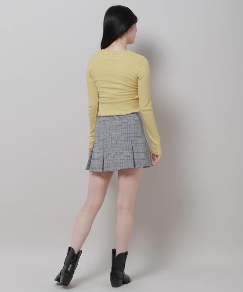 3.3 Field Trip （3.3フィールドトリップ）の「3.3 Field Trip／スリムフィットロングスリーブ  2978692（Tシャツ/カットソー・レディース・アイボリー/グリーン/イエロー/ブラック・FREE）」の17枚目の写真