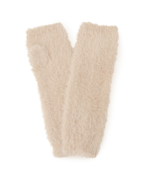 ROPE' PICNIC（ロペピクニック）の「シャギーフィンガーレスグローブ（手袋・レディース・ピンク/キナリ/ベージュ・FREE）」の6枚目の写真
