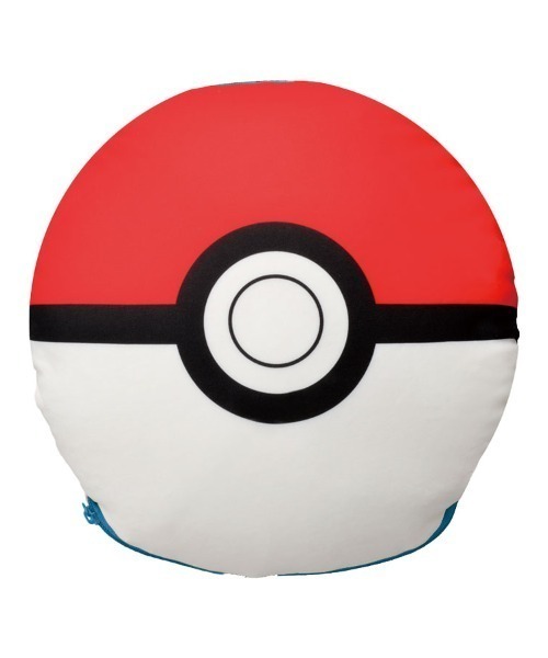 ポケットモンスター(ポケットモンスター)の「ポケットモンスター/ポケモン/モンスターボールにもカビゴンにもなる3WAYネックピロー(クッション/クッションカバー・レディース・ブルー・FREE)」の4枚目の写真