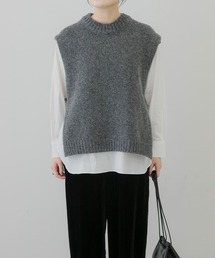 かぐれ | トグル釦ニットベスト(ベスト)