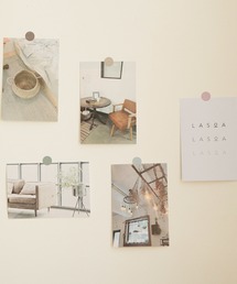 LASOA（ラソア）の「ポストカード5枚セット マイルーム/L00003（ステーショナリー）」