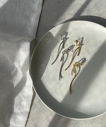 cheriella | 【cheriella】変形ドローイングラインメタルピアス IRREGULAR DRAWING LINE METAL EARRINGS(ピアス（両耳用）)