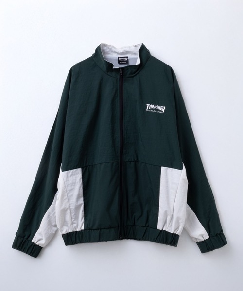 THRASHER（スラッシャー）の「【THRASHER/スラッシャー】 裏メッシュブルゾン（ブルゾン・メンズ・グリーン/ホワイト/ブラック/ブラック×グレー/パープル/グレー・L/XL/M）」の19枚目の写真