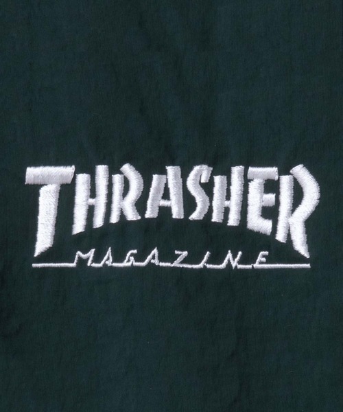 THRASHER（スラッシャー）の「【THRASHER/スラッシャー】 裏メッシュブルゾン（ブルゾン・メンズ・グリーン/ホワイト/ブラック/ブラック×グレー/パープル/グレー・L/XL/M）」の21枚目の写真