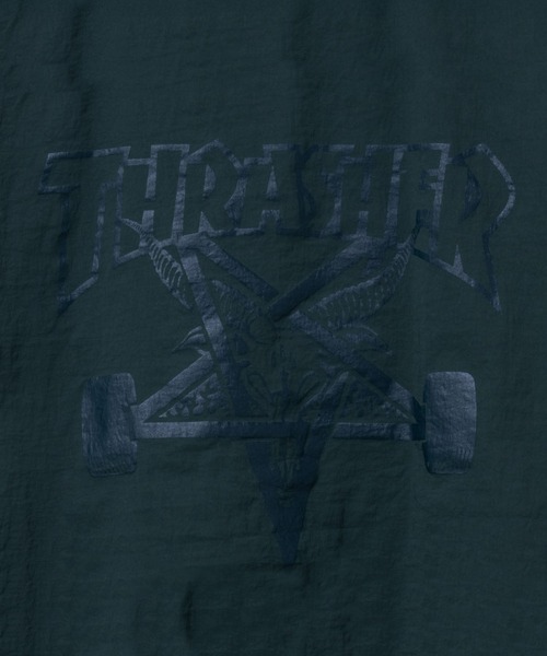 THRASHER（スラッシャー）の「【THRASHER/スラッシャー】 裏メッシュブルゾン（ブルゾン・メンズ・グリーン/ホワイト/ブラック/ブラック×グレー/パープル/グレー・L/XL/M）」の22枚目の写真