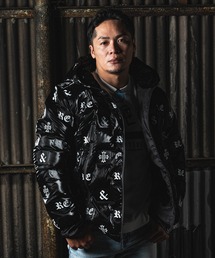 adams.JUGGLEマッドバイデザイン ジャケット Mアウター　総柄 adams.JUGGLEマッドバイデザイン ジャケット Mアウター 総柄