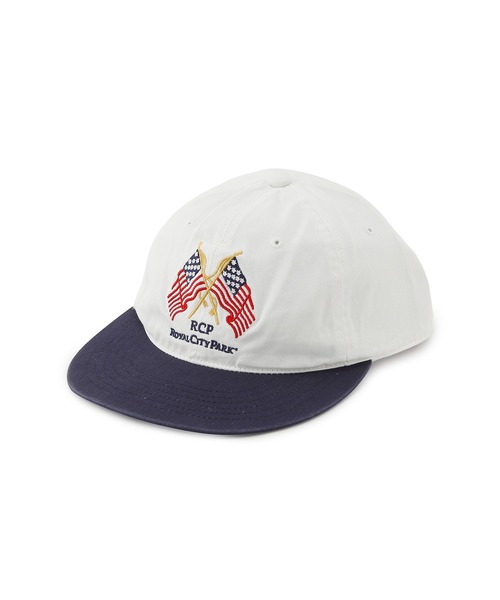M TO R（ムウトアール）の「【ROYAL CITY PARK】FLAG CAP（キャップ・レディース・ホワイト・FREE）」の9枚目の写真