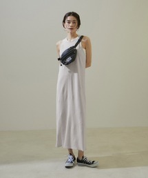 SALON adam et rope' | アメリカンスリーブワンピース -CreamyCotton /クリーミーコットン-(ワンピース)