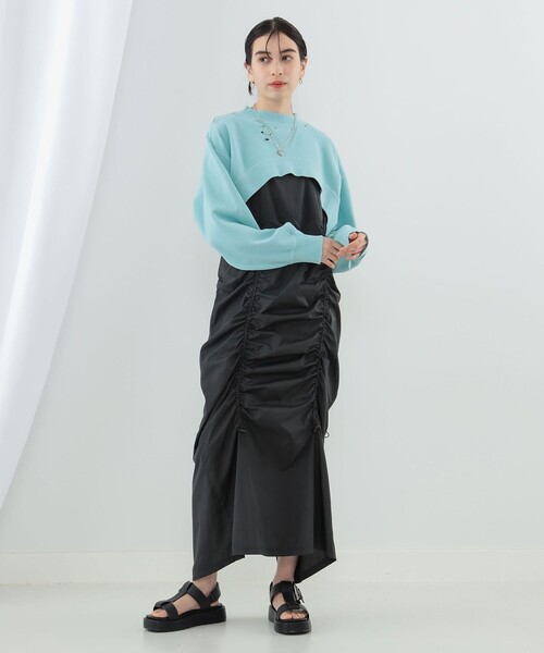 Ray BEAMS（レイビームス）の「PENNEY’S × Ray BEAMS / 別注 ショート スウェット（スウェット・レディース・サックスブルー/ナチュラル・ONE SIZE）」の10枚目の写真