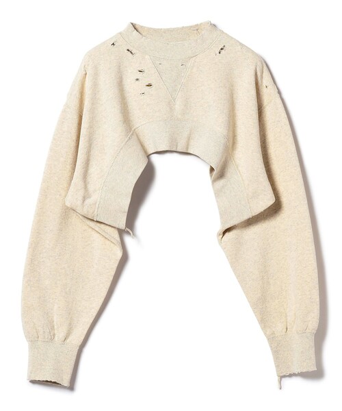 Ray BEAMS（レイビームス）の「PENNEY’S × Ray BEAMS / 別注 ショート スウェット（スウェット・レディース・サックスブルー/ナチュラル・ONE SIZE）」の19枚目の写真