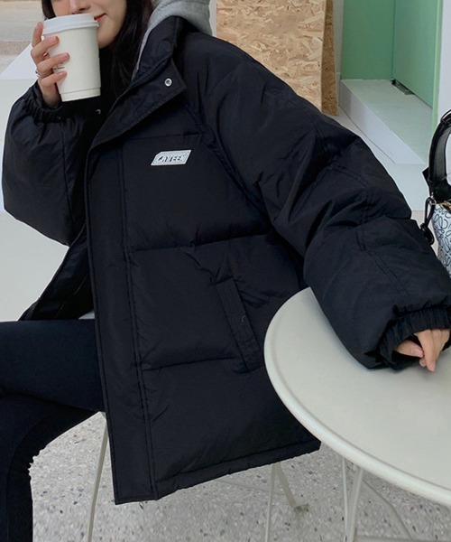セール】エコダウンジャケット 防寒防風中綿コート（ダウンジャケット