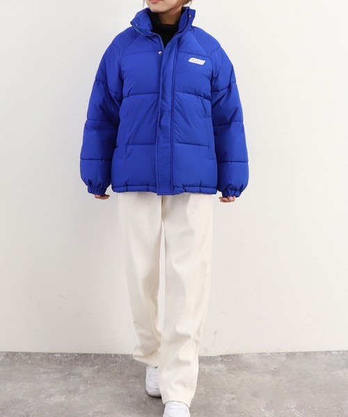 セール】エコダウンジャケット 防寒防風中綿コート（ダウンジャケット