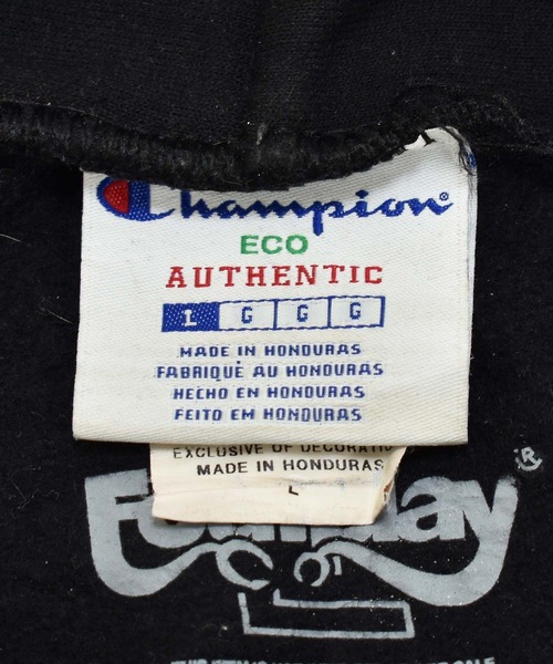 Champion(チャンピオン)の「【ヴィンテージ古着】Champion/チャンピオン FOULPLAY スウェットパーカー(パーカー・メンズ・ブラック・LARGE)」の15枚目の写真