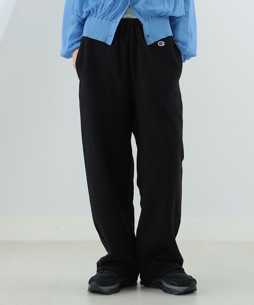 Ray BEAMS（レイビームス）の「Champion × Ray BEAMS / 別注 リバースウィーブ(R) パンツ（スウェットパンツ・レディース・ブラック/ナチュラル/ミント・SMALL/MEDIUM）」の15枚目の写真