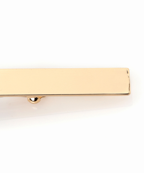 SLOBE IENA(スローブイエナ)の「SLOBE スクエアバレッタ(バレッタ/ヘアクリップ・レディース・シルバー/ゴールド・FREE)」の12枚目の写真