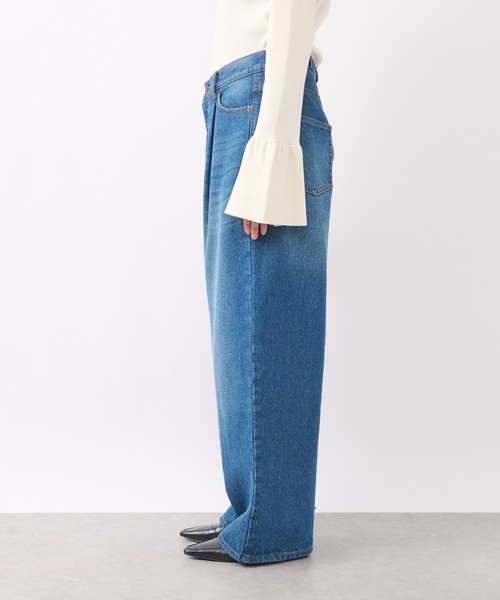 RIVE DROITE（リヴドロワ）の「MONN.:.(モン)/タックワイドデニム（デニムパンツ・レディース・ブルー・38/36）」の13枚目の写真