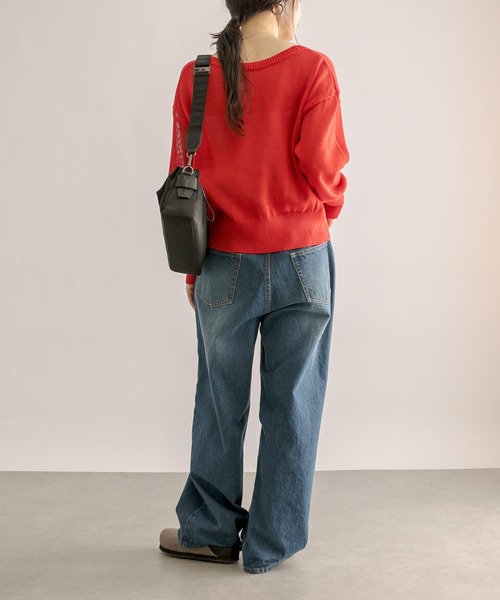 RIVE DROITE（リヴドロワ）の「MONN.:.(モン)/タックワイドデニム（デニムパンツ・レディース・ブルー・38/36）」の17枚目の写真