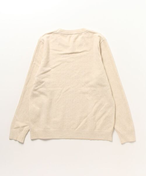 Chiaro(キアロ)の「chiaro ジャガードニット(ニット/セーター・レディース・レッド/ブラック/マスタード/ベージュ・40)」の5枚目の写真