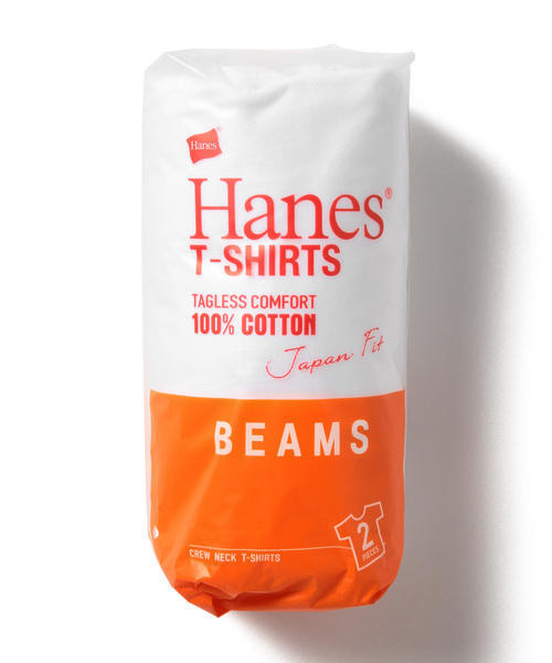 BEAMS（ビームス）の「HANES / T-SHIRTS Japan Fit ジャパンフィット（2枚組）クルーネックTシャツ（Tシャツ/カットソー・メンズ・ホワイト・X-LARGE/LARGE/SMALL/MEDIUM）」の7枚目の写真