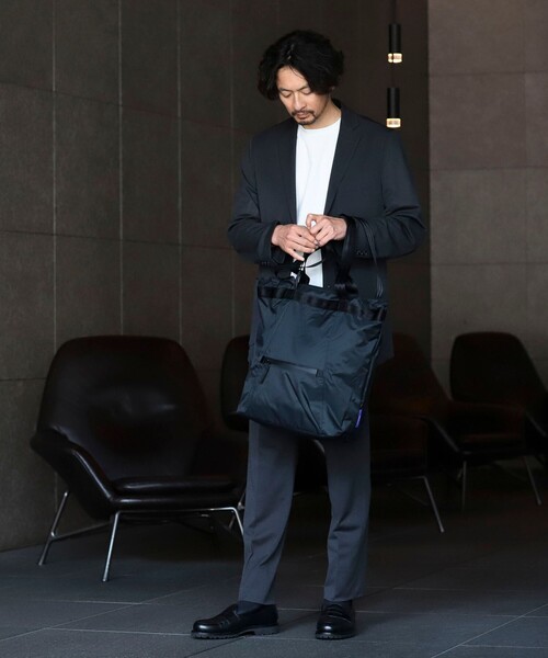 B:MING by BEAMS（ビーミングバイビームス）の「B:MING by BEAMS / NOMAD Breeze Cool(R) メッシュ 1プリーツ スラックス 24SS (セットアップ対応)（スーツパンツ・メンズ・チャコールグレー/ネイビー/オリーブ・X-LARGE/LARGE/MEDIUM/SMALL）」の22枚目の写真