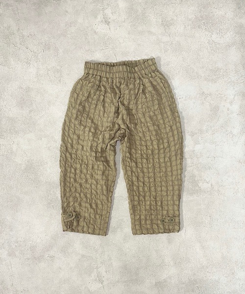 CALMIA（カルミア）の「シャーリング裾ベルトロングパンツ（90～150cm）（その他パンツ・キッズ・ブラウン/オレンジ/ブラック・100/150/140/120/110/130/90）」の3枚目の写真