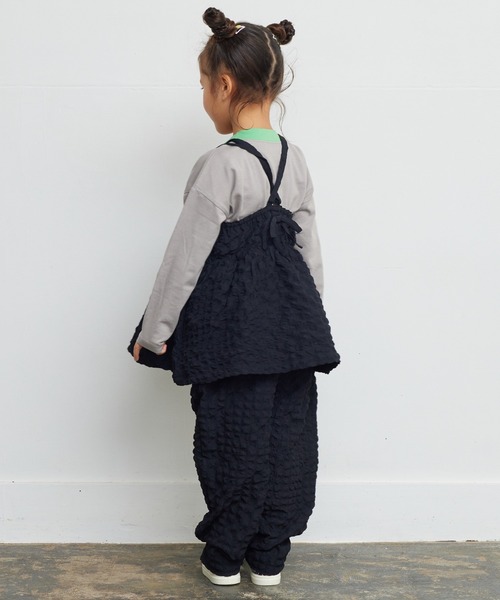 CALMIA（カルミア）の「シャーリング裾ベルトロングパンツ（90～150cm）（その他パンツ・キッズ・ブラウン/オレンジ/ブラック・100/150/140/120/110/130/90）」の9枚目の写真