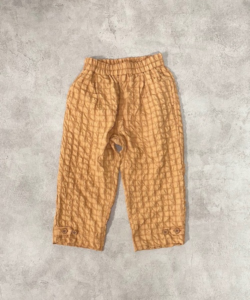 CALMIA（カルミア）の「シャーリング裾ベルトロングパンツ（90～150cm）（その他パンツ・キッズ・ブラウン/オレンジ/ブラック・100/150/140/120/110/130/90）」の12枚目の写真