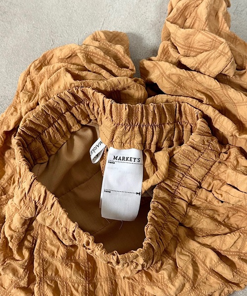 CALMIA（カルミア）の「シャーリング裾ベルトロングパンツ（90～150cm）（その他パンツ・キッズ・ブラウン/オレンジ/ブラック・100/150/140/120/110/130/90）」の15枚目の写真