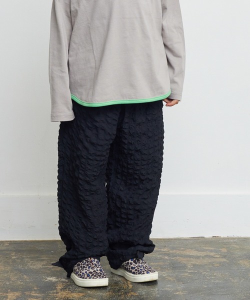 CALMIA（カルミア）の「シャーリング裾ベルトロングパンツ（90～150cm）（その他パンツ・キッズ・ブラウン/オレンジ/ブラック・100/150/140/120/110/130/90）」の22枚目の写真