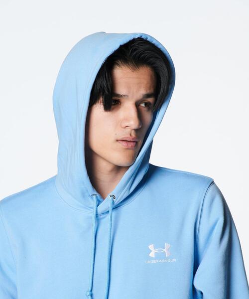 UNDER ARMOUR（アンダーアーマー）の「UAエッセンシャルテリー フーディー（トレーニング/メンズ）（スウェット・メンズ・ブルー系・M/XL/XXL/L/S）」の10枚目の写真