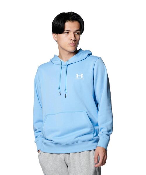 UNDER ARMOUR（アンダーアーマー）の「UAエッセンシャルテリー フーディー（トレーニング/メンズ）（スウェット・メンズ・ブルー系・M/XL/XXL/L/S）」の5枚目の写真