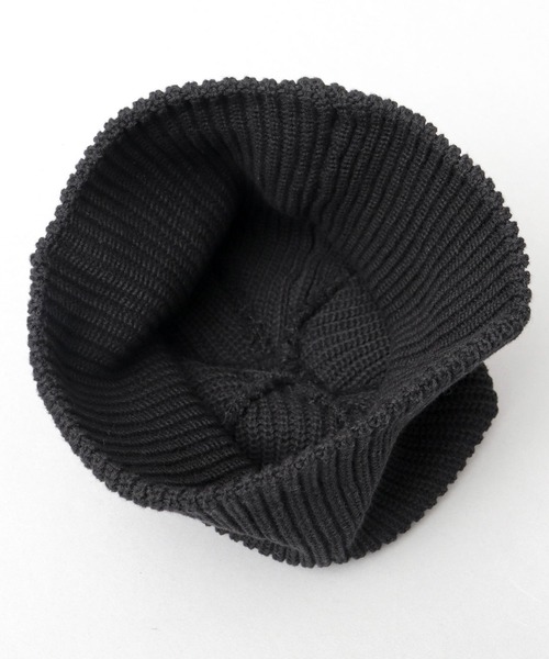 A.M.S.（エーエムエス）の「オーガニックコットン シングルビーニー ニットキャップ（ニットキャップ/ビーニー・メンズ・チャコールグレー/オフホワイト/ブラック/ブラック系その他/ブルー系その他・FREE）」の18枚目の写真