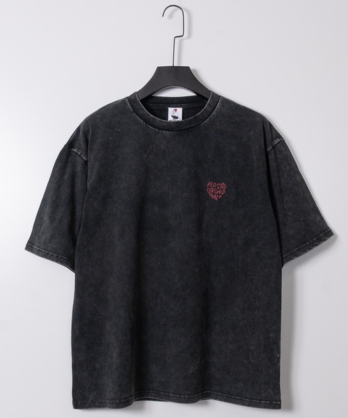 Red Cap Girl(レッドキャプガール)の「【a-r】〔Red Cap Girl/レッドキャップガール〕スノーウォッシュ ヴィンテージ加工イラスト ルーズサイズ Tシャツ(Tシャツ/カットソー・メンズ・ブラック系その他2/ブラック系その他/ブラック系その他4/ブラック系その他3/ブラウン系2/ピンク系2/ピンク系1/ブラウン系1/ブラック系1/ブラック系2・LARGE/MEDIUM/X-LARGE)」の11枚目の写真