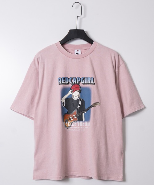 Red Cap Girl(レッドキャプガール)の「【a-r】〔Red Cap Girl/レッドキャップガール〕スノーウォッシュ ヴィンテージ加工イラスト ルーズサイズ Tシャツ(Tシャツ/カットソー・メンズ・ブラック系その他2/ブラック系その他/ブラック系その他4/ブラック系その他3/ブラウン系2/ピンク系2/ピンク系1/ブラウン系1/ブラック系1/ブラック系2・LARGE/MEDIUM/X-LARGE)」の21枚目の写真