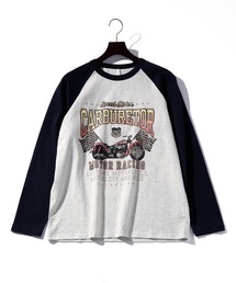 THISIS（ディスイズ）の「メンズライク プリントラグラン Tシャツ レディース（Tシャツ/カットソー）」