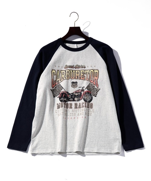 THISIS(ディスイズ)の「メンズライク プリントラグラン Tシャツ レディース(Tシャツ/カットソー・レディース・ホワイト系その他2/ベージュ系その他3/グレー系その他/ホワイト系その他/ホワイト系その他3/ベージュ系その他/ベージュ系その他2/グレー系その他2/グレー系その他3・MEDIUM/LARGE/X-LARGE)」の1枚目の写真