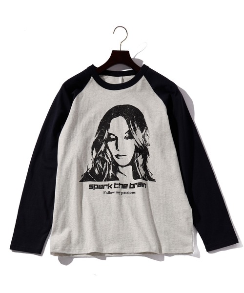 THISIS(ディスイズ)の「メンズライク プリントラグラン Tシャツ レディース(Tシャツ/カットソー・レディース・ホワイト系その他2/ベージュ系その他3/グレー系その他/ホワイト系その他/ホワイト系その他3/ベージュ系その他/ベージュ系その他2/グレー系その他2/グレー系その他3・MEDIUM/LARGE/X-LARGE)」の5枚目の写真