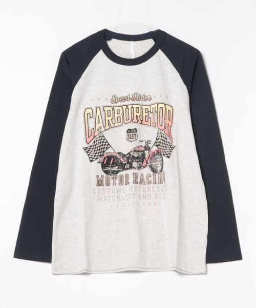 THISIS(ディスイズ)の「メンズライク プリントラグラン Tシャツ レディース(Tシャツ/カットソー・レディース・ホワイト系その他2/ベージュ系その他3/グレー系その他/ホワイト系その他/ホワイト系その他3/ベージュ系その他/ベージュ系その他2/グレー系その他2/グレー系その他3・MEDIUM/LARGE/X-LARGE)」の11枚目の写真