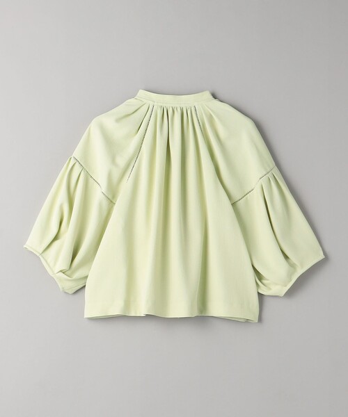 BEAUTY&YOUTH UNITED ARROWS(ビューティーアンドユースユナイテッドアローズ)の「Vネック ボリュームスリーブ トップス(シャツ/ブラウス・レディース・ブラック/ライム/オフホワイト・FREE)」の14枚目の写真