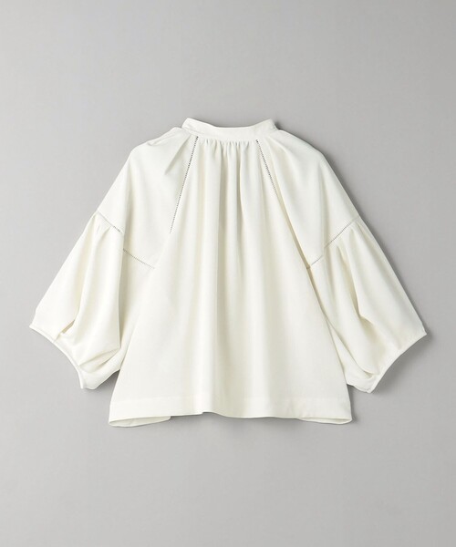 BEAUTY&YOUTH UNITED ARROWS(ビューティーアンドユースユナイテッドアローズ)の「Vネック ボリュームスリーブ トップス(シャツ/ブラウス・レディース・ブラック/ライム/オフホワイト・FREE)」の19枚目の写真