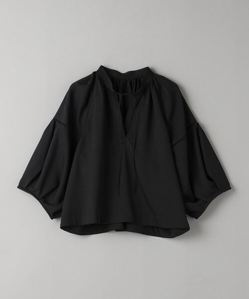 BEAUTY&YOUTH UNITED ARROWS(ビューティーアンドユースユナイテッドアローズ)の「Vネック ボリュームスリーブ トップス(シャツ/ブラウス・レディース・ブラック/ライム/オフホワイト・FREE)」の22枚目の写真